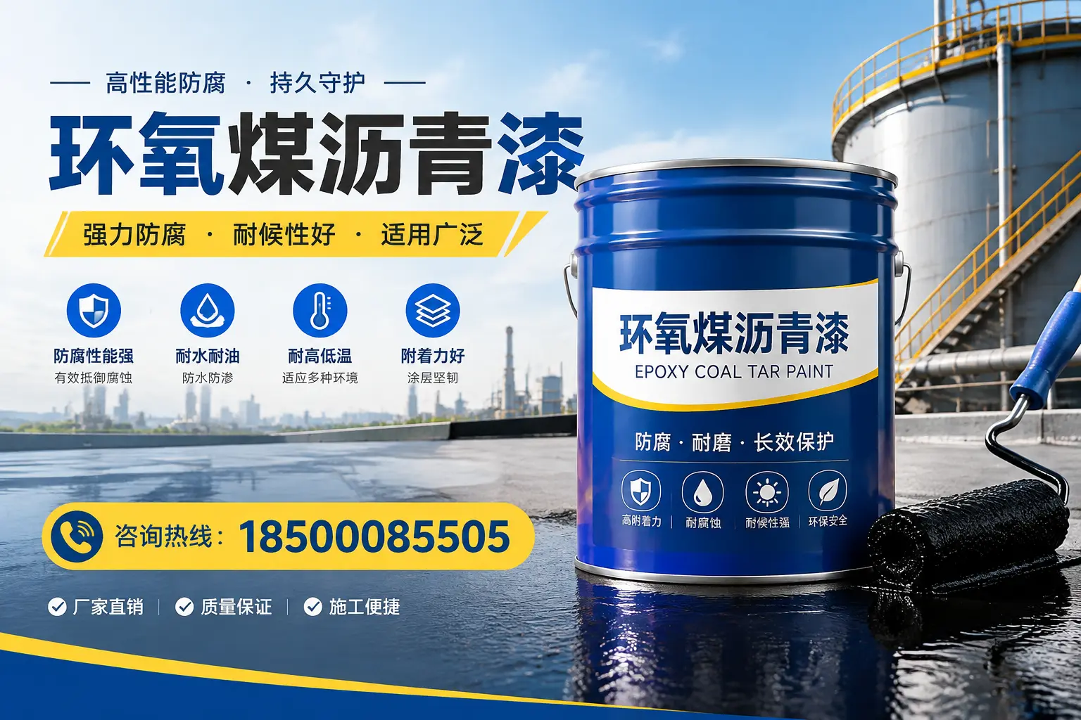 环氧煤沥青漆的储存与运输注意事项，原阳企业须知